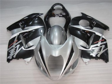 Suzuki GSXR 1300 Hayabusa 96-07 Verkleidungen - Silber Schwarz