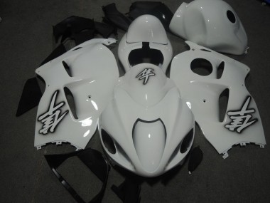 Suzuki GSXR 1300 Hayabusa 96-07 Vollverkleidung - Weiß