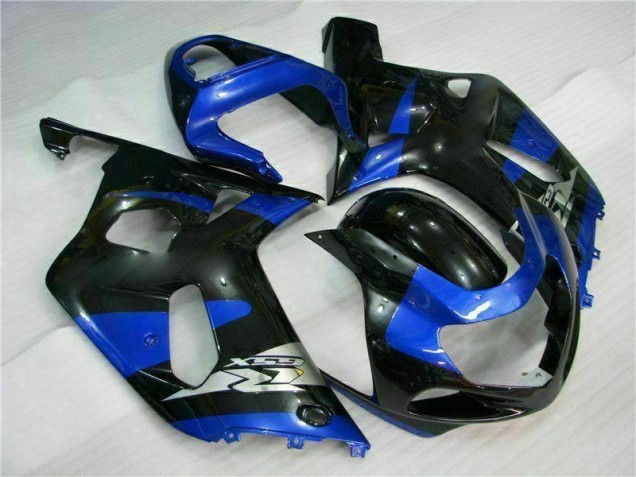 Suzuki GSXR 600 / 750 K1 K2 K3 01-03 Verkleidung - Blau Schwarz Suzuki GSXR 600 / 750 K1 K2 K3 01-03 Verkleidung - Blau Schwarz