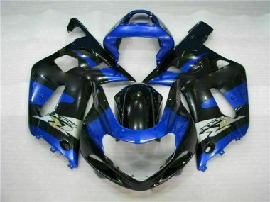 Suzuki GSXR 600 / 750 K1 K2 K3 01-03 Verkleidung - Blau Schwarz