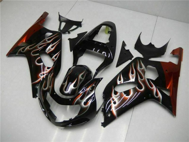 Suzuki GSXR 600 / 750 K1 K2 K3 01-03 Verkleidung - Schwarz Suzuki GSXR 600 / 750 K1 K2 K3 01-03 Verkleidung - Schwarz