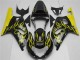 Suzuki GSXR 600 / 750 K1 K2 K3 01-03 Verkleidungen Komplett Sets - Schwarz