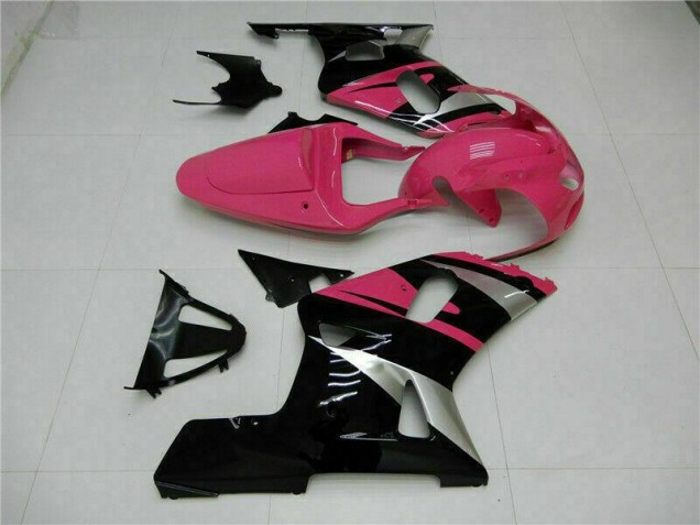 Suzuki GSXR 600 / 750 K1 K2 K3 01-03 Verkleidungen - Rosa Schwarz