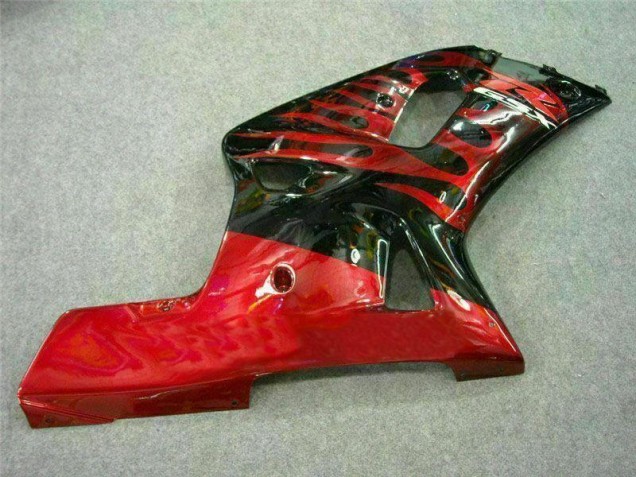 Suzuki GSXR 600 / 750 K1 K2 K3 01-03 Verkleidungen - Rot Schwarz Suzuki GSXR 600 / 750 K1 K2 K3 01-03 Verkleidungen - Rot Schwarz