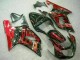 Suzuki GSXR 600 / 750 K1 K2 K3 01-03 Verkleidungen - Rot Schwarz Suzuki GSXR 600 / 750 K1 K2 K3 01-03 Verkleidungen - Rot Schwarz