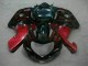 Suzuki GSXR 600 / 750 K1 K2 K3 01-03 Verkleidungen - Schwarz Rot