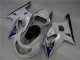 Suzuki GSXR 600 / 750 K1 K2 K3 01-03 Verkleidungen - Weiß Silber Suzuki GSXR 600 / 750 K1 K2 K3 01-03 Verkleidungen - Weiß Silber