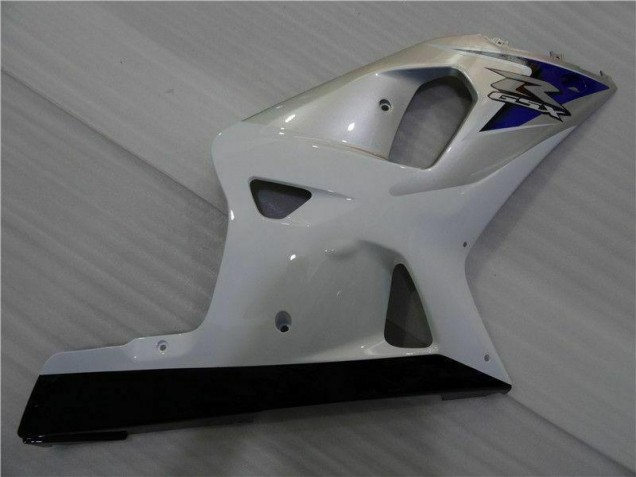 Suzuki GSXR 600 / 750 K1 K2 K3 01-03 Verkleidungen - Weiß Silber Suzuki GSXR 600 / 750 K1 K2 K3 01-03 Verkleidungen - Weiß Silber