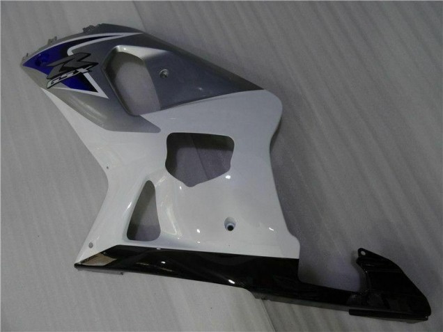 Suzuki GSXR 600 / 750 K1 K2 K3 01-03 Verkleidungen - Weiß Silber Suzuki GSXR 600 / 750 K1 K2 K3 01-03 Verkleidungen - Weiß Silber