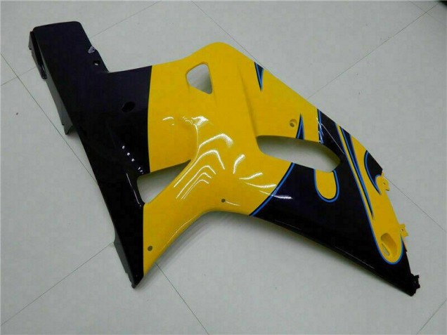 Suzuki GSXR 600 / 750 K1 K2 K3 01-03 Vollverkleidung - Gelb Suzuki GSXR 600 / 750 K1 K2 K3 01-03 Vollverkleidung - Gelb