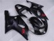 Suzuki GSXR 600 / 750 K1 K2 K3 01-03 Vollverkleidung - Schwarz Suzuki GSXR 600 / 750 K1 K2 K3 01-03 Vollverkleidung - Schwarz