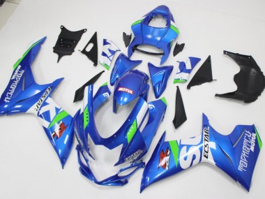 Suzuki GSXR 600 / 750 K11 11-24 Verkleidungen - Blau Weiß Grün