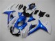 Suzuki GSXR 600 / 750 K11 11-24 Verkleidungen - Blau Weiß Suzuki GSXR 600 / 750 K11 11-24 Verkleidungen - Blau Weiß