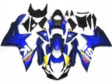 Suzuki GSXR 600 / 750 K11 11-24 Verkleidungen & Plastik - Blau Weiß