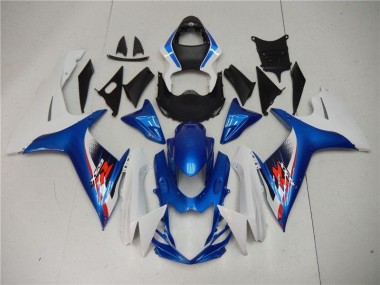 Suzuki GSXR 600 / 750 K11 11-24 Vollverkleidung - Blau Weiß