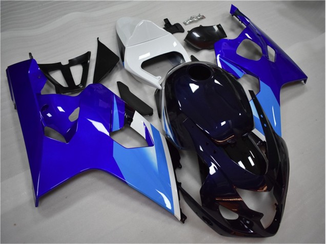 Suzuki GSXR 600 / 750 K4 04-05 Verkleidung - Blau Weiß