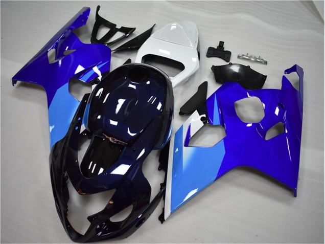 Suzuki GSXR 600 / 750 K4 04-05 Verkleidung - Blau Weiß
