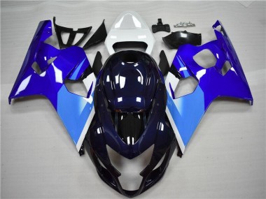 Suzuki GSXR 600 / 750 K4 04-05 Verkleidung - Blau Weiß