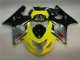 Suzuki GSXR 600 / 750 K4 04-05 Verkleidung - Gelb Schwarz Suzuki GSXR 600 / 750 K4 04-05 Verkleidung - Gelb Schwarz