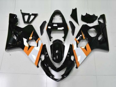 Suzuki GSXR 600 / 750 K4 04-05 Verkleidung - Orange Schwarz