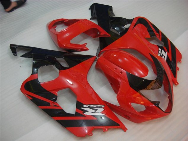 Suzuki GSXR 600 / 750 K4 04-05 Verkleidung - Rot Schwarz Suzuki GSXR 600 / 750 K4 04-05 Verkleidung - Rot Schwarz