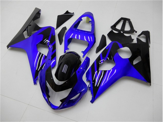 Suzuki GSXR 600 / 750 K4 04-05 Verkleidungen - Blau Schwarz