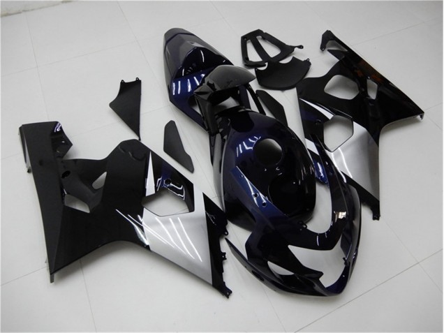 Suzuki GSXR 600 / 750 K4 04-05 Verkleidungen - Blau Silber