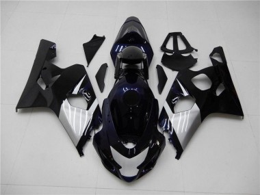 Suzuki GSXR 600 / 750 K4 04-05 Verkleidungen - Blau Silber
