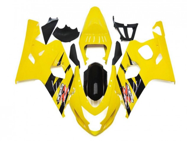Suzuki GSXR 600 / 750 K4 04-05 Verkleidungen - Gelb Schwarz Suzuki GSXR 600 / 750 K4 04-05 Verkleidungen - Gelb Schwarz