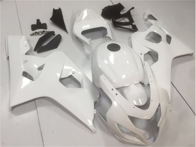 Suzuki GSXR 600 / 750 K4 04-05 Verkleidungen - Glänzend Weiß Suzuki GSXR 600 / 750 K4 04-05 Verkleidungen - Glänzend Weiß