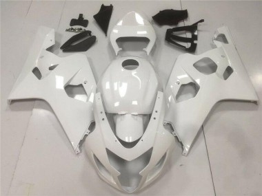 Suzuki GSXR 600 / 750 K4 04-05 Verkleidungen - Glänzend Weiß