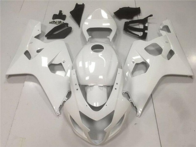 Suzuki GSXR 600 / 750 K4 04-05 Verkleidungen - Glänzend Weiß Suzuki GSXR 600 / 750 K4 04-05 Verkleidungen - Glänzend Weiß