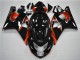 Suzuki GSXR 600 / 750 K4 04-05 Verkleidungen - Orange Schwarz Suzuki GSXR 600 / 750 K4 04-05 Verkleidungen - Orange Schwarz