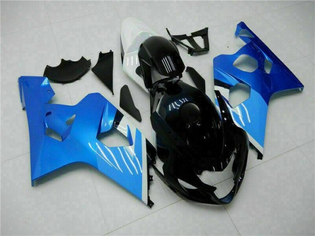 Suzuki GSXR 600 / 750 K4 04-05 Verkleidungen & Plastik - Blau Schwarz