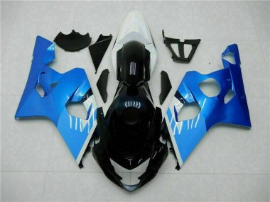 Suzuki GSXR 600 / 750 K4 04-05 Verkleidungen & Plastik - Blau Schwarz