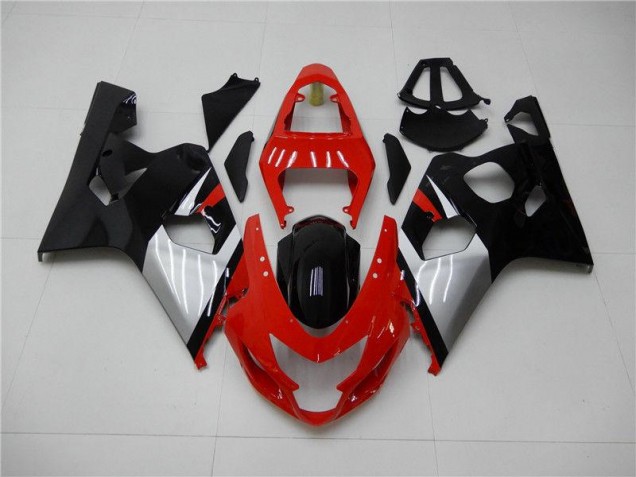 Suzuki GSXR 600 / 750 K4 04-05 Verkleidungen - Rot Schwarz Suzuki GSXR 600 / 750 K4 04-05 Verkleidungen - Rot Schwarz