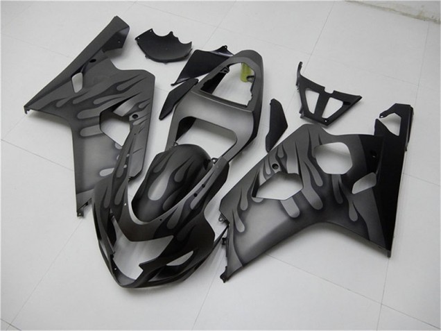 Suzuki GSXR 600 / 750 K4 04-05 Verkleidungen - Schwarz Grau Suzuki GSXR 600 / 750 K4 04-05 Verkleidungen - Schwarz Grau