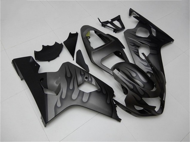 Suzuki GSXR 600 / 750 K4 04-05 Verkleidungen - Schwarz Grau Suzuki GSXR 600 / 750 K4 04-05 Verkleidungen - Schwarz Grau