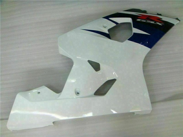 Suzuki GSXR 600 / 750 K4 04-05 Verkleidungen - Weiß Schwarz Suzuki GSXR 600 / 750 K4 04-05 Verkleidungen - Weiß Schwarz