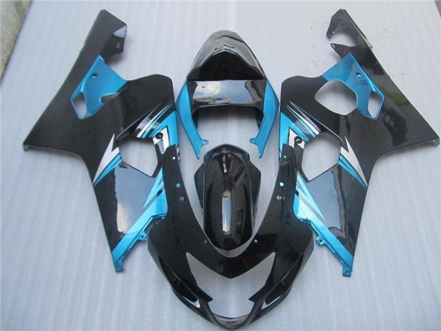 Suzuki GSXR 600 / 750 K4 04-05 Vollverkleidung - Blau Schwarz Suzuki GSXR 600 / 750 K4 04-05 Vollverkleidung - Blau Schwarz