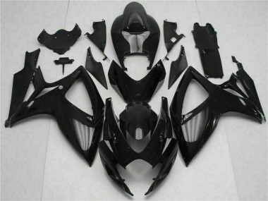 Suzuki GSXR 600 / 750 K6 06-07 Motorrad Verkleidung - Schwarz