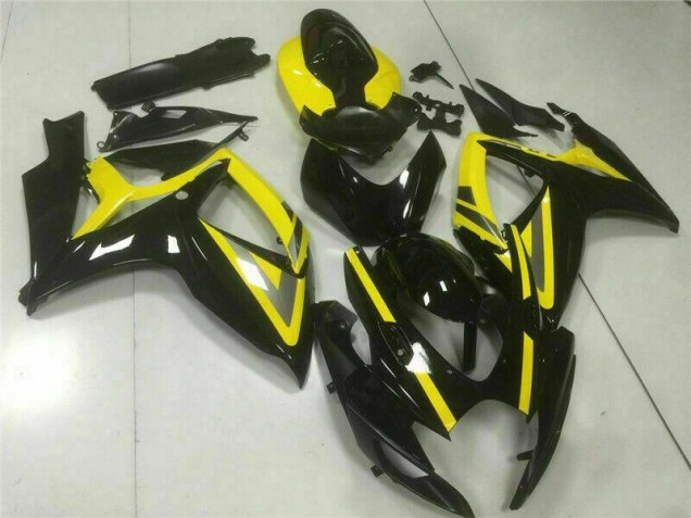 Suzuki GSXR 600 / 750 K6 06-07 Motorrad Vollverkleidung - Schwarz