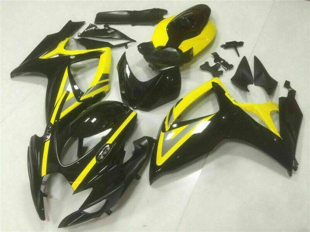 Suzuki GSXR 600 / 750 K6 06-07 Motorrad Vollverkleidung - Schwarz