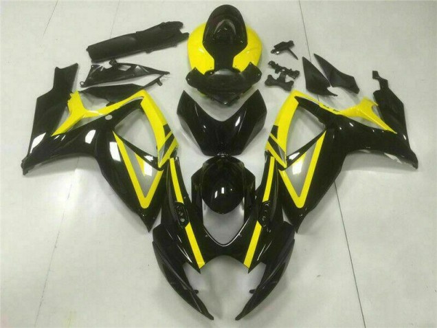 Suzuki GSXR 600 / 750 K6 06-07 Motorrad Vollverkleidung - Schwarz