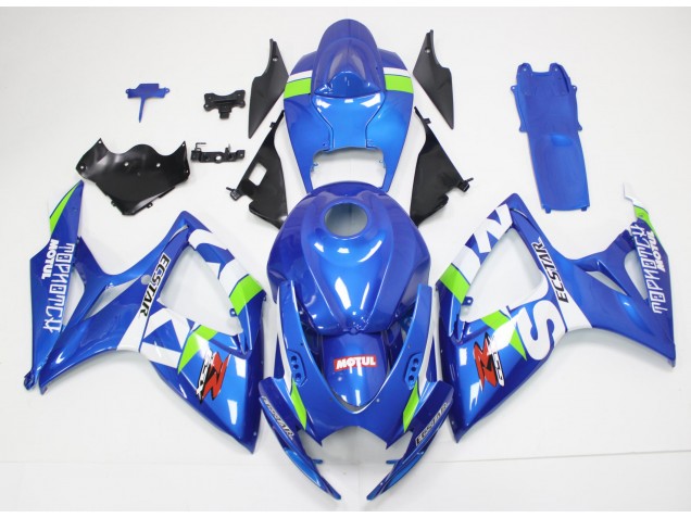 Suzuki GSXR 600 / 750 K6 06-07 Verkleidung - Blau Weiß Suzuki GSXR 600 / 750 K6 06-07 Verkleidung - Blau Weiß