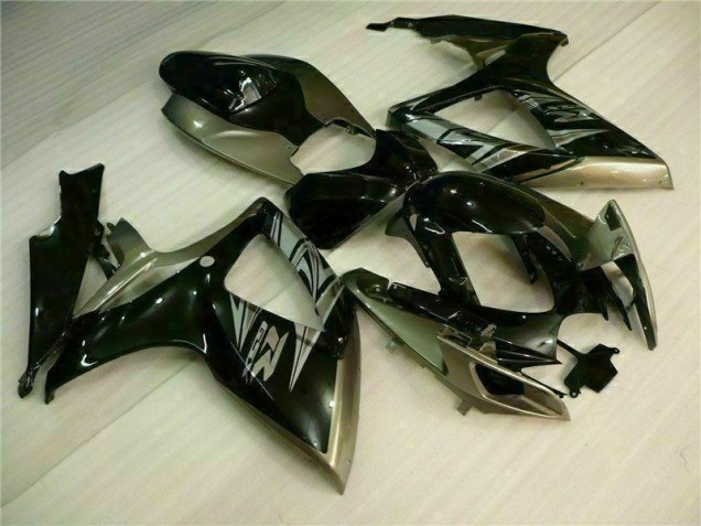 Suzuki GSXR 600 / 750 K6 06-07 Verkleidung - Schwarz Grau Suzuki GSXR 600 / 750 K6 06-07 Verkleidung - Schwarz Grau