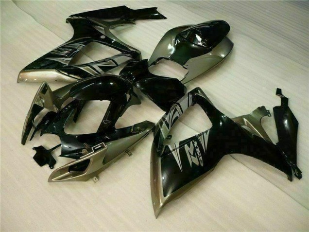 Suzuki GSXR 600 / 750 K6 06-07 Verkleidung - Schwarz Grau Suzuki GSXR 600 / 750 K6 06-07 Verkleidung - Schwarz Grau