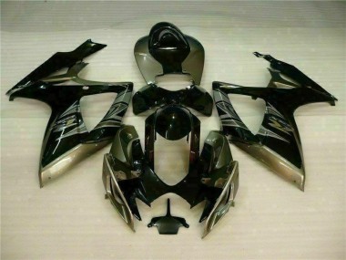 Suzuki GSXR 600 / 750 K6 06-07 Verkleidung - Schwarz Grau