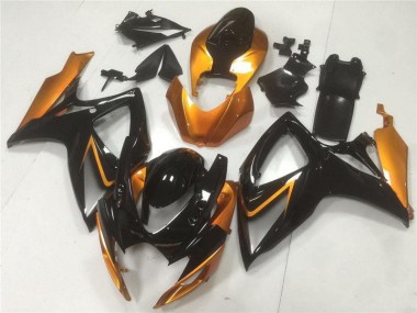 Suzuki GSXR 600 / 750 K6 06-07 Verkleidung - Schwarz Orange