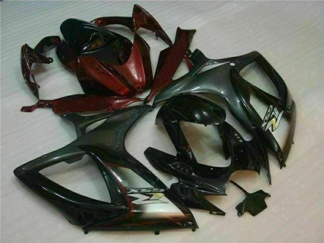 Suzuki GSXR 600 / 750 K6 06-07 Verkleidung - Schwarz Rot Suzuki GSXR 600 / 750 K6 06-07 Verkleidung - Schwarz Rot